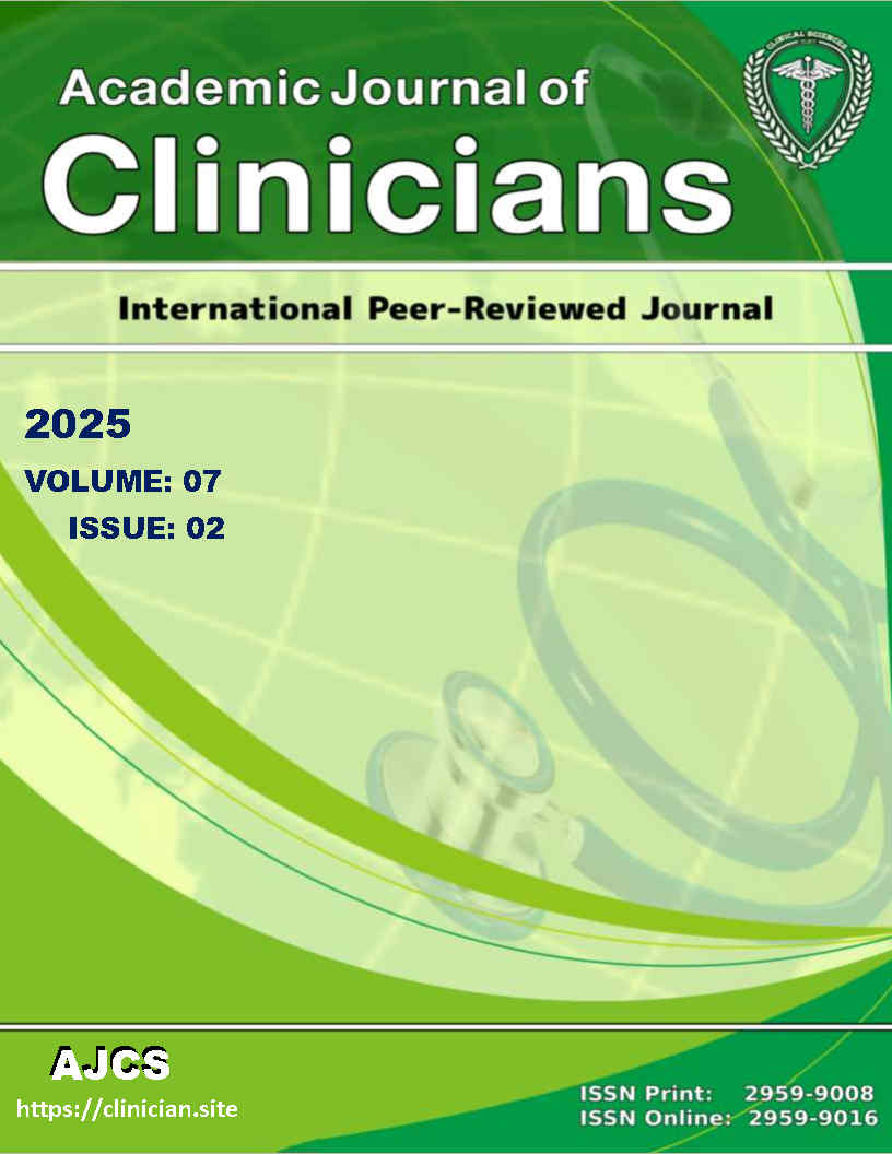 					View Vol. 7 No. 2 (2025): Academic Journal of Clinicians
				